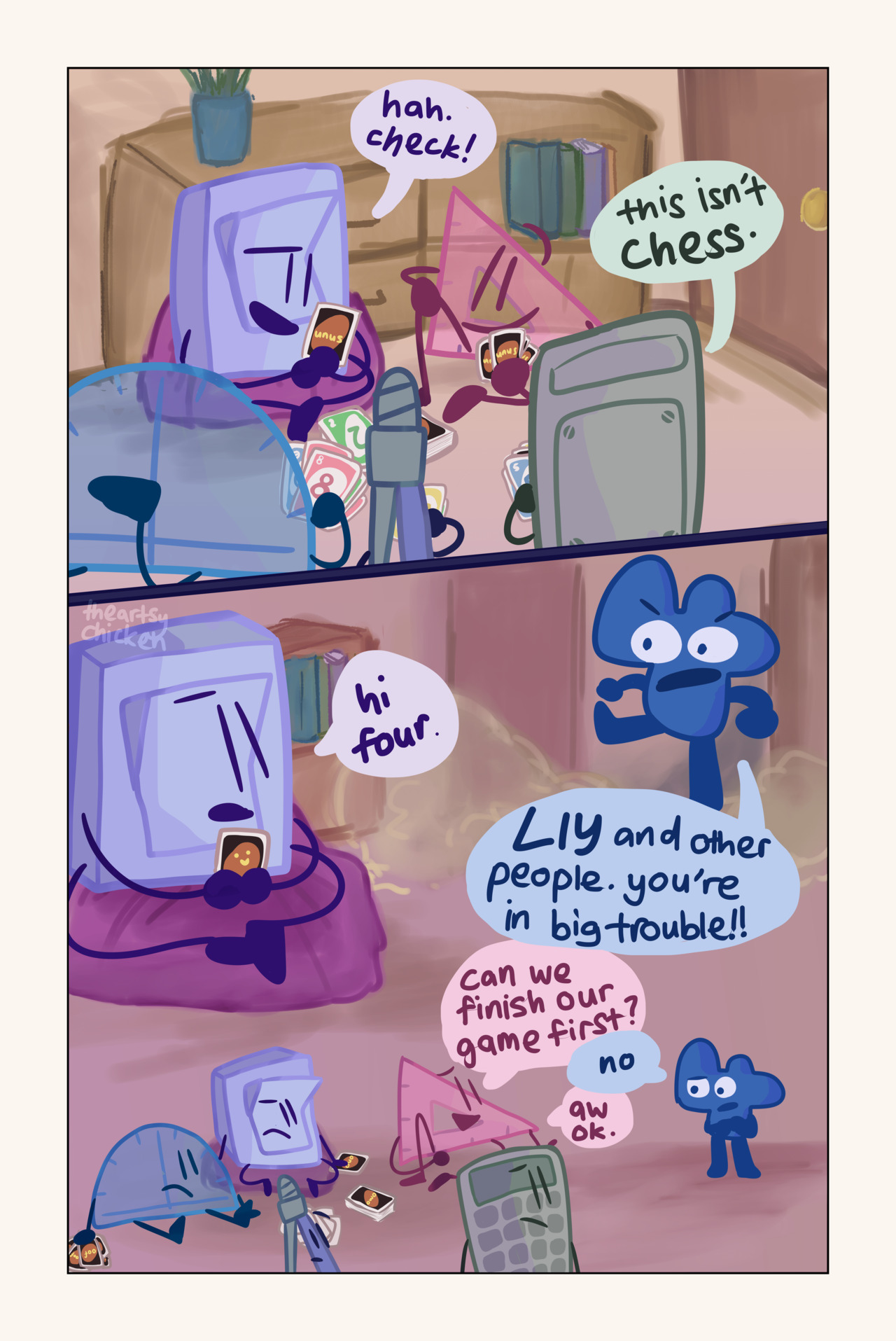 Bfdi Characters in less than 10 words part 2 - Comic Studio