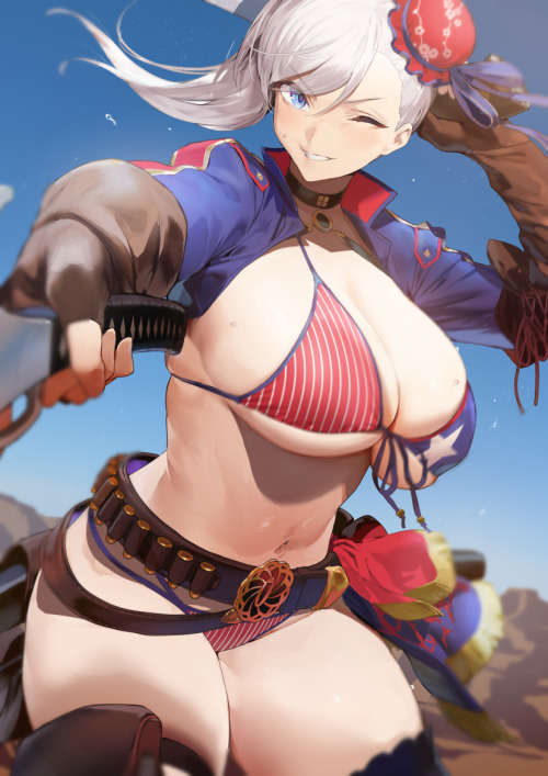 Musashi Miyamoto 郁(IKU)https://www.pixiv.net/artworks/95585608