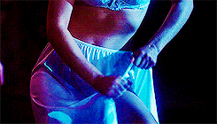 lordharrypotter:  Touch-a toucha touch-a touch me, I wanna be dirty. Thrill me chill me fulfil me. Creature of the night. ♪ 