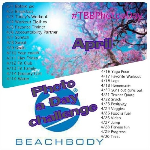 #TBBPhotoaDay #fitnessfun #photochallenge #t25 #cleaneating...