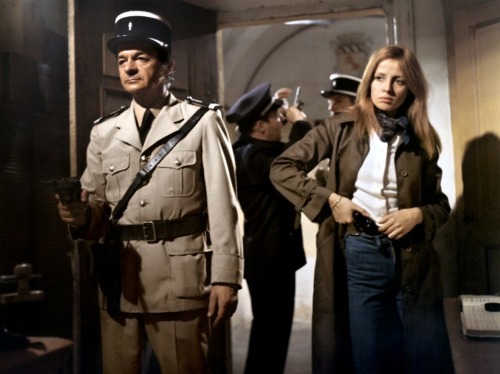 Serge Reggiani & Juliet Berto - Les Caïds, 1972.