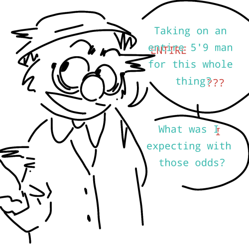 Since You Said Youd Draw Whatever, Can We Get A Simple Little Drawing Of The Substitute Meeting The Professor?