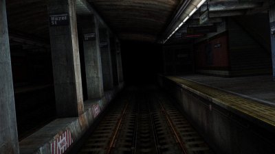 horror-n-m3tal:Silent Hill 3: Hazel Street Station. 2003.