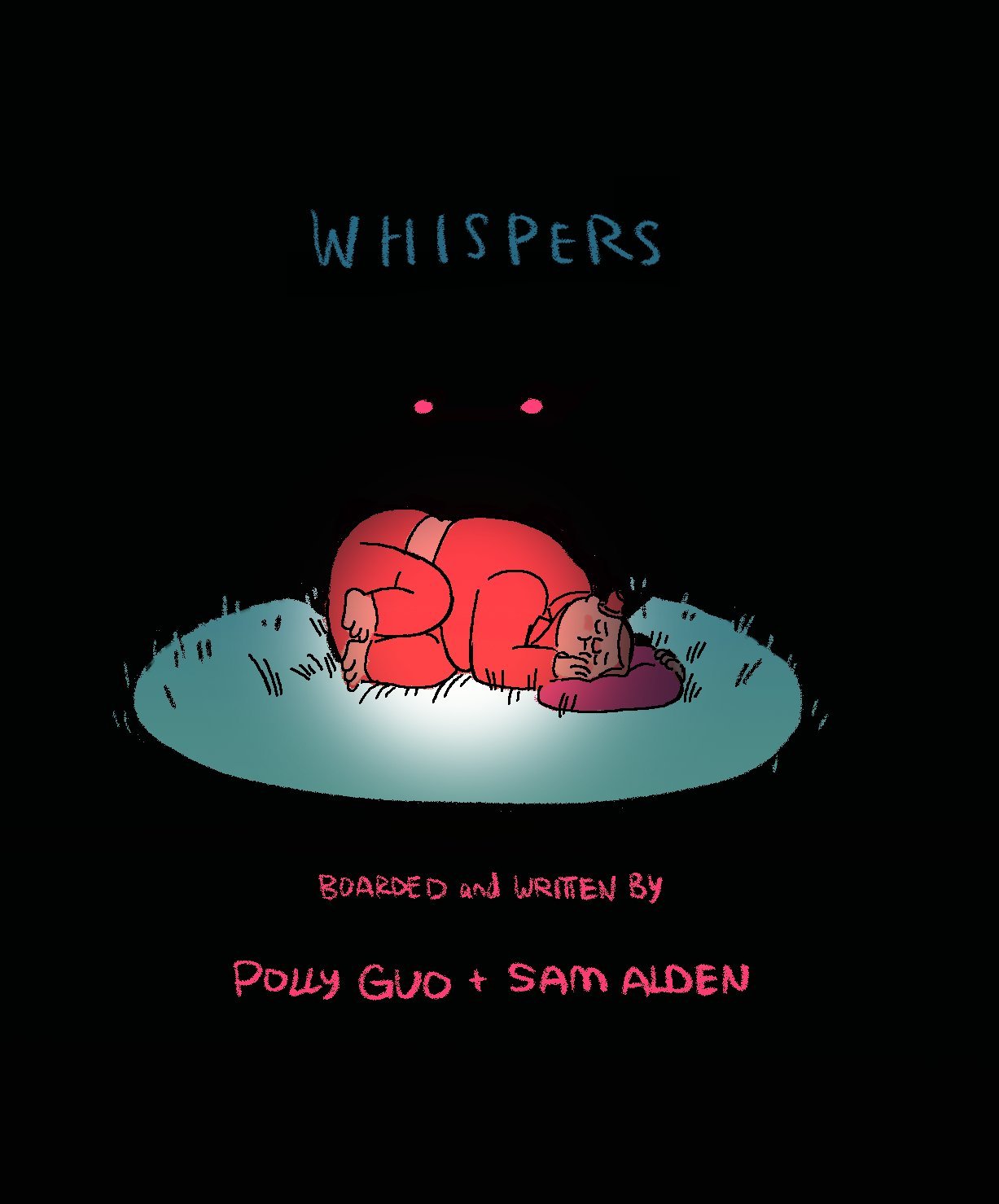 promo by writer/storyboard artist Polly GuoWhispers premieres Thursday, July 20th