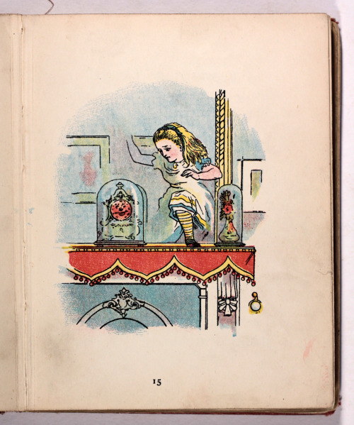 michaelmoonsbookshop:Rare Little Folks Edition of Through the looking glass and what Alice found the