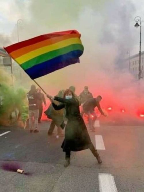 Polish Women Fighting For Their Rights! Nudes