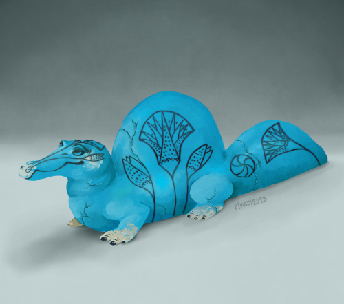 The Blue Spinosaurus Aegyptiacus