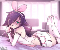 inkbuns: Commission set of tomoko cosplaying