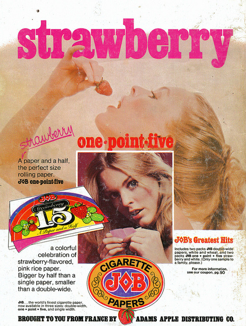 forever70s:Job cigarette papers ad