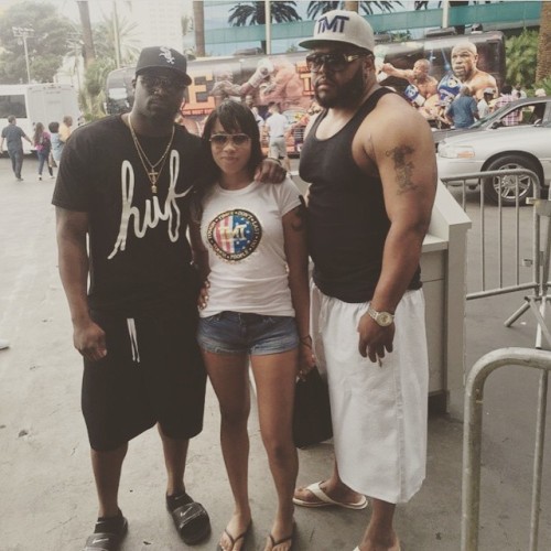 It’s been a. chill weekend with great people……John, @sieraoversociety and HBD @louisvuittondon7  (at MGM Grand Las Vegas)