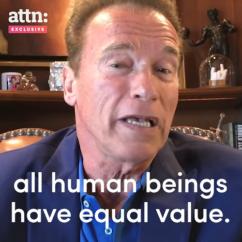 profeminist: Arnold Schwarzenegger Delivers a Powerful Message to Neo-Nazis after Charlottesville &