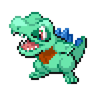 We’re finishing of Johto with the Totodile line. The Johtodile line, if you will.The story here can 