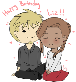 Happy Birthday Liz!! Sorry If It Seems Lazy Or Anything I’m In The Middle Of Finals