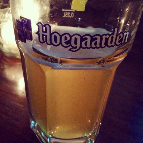 Yum. #hoegaarden