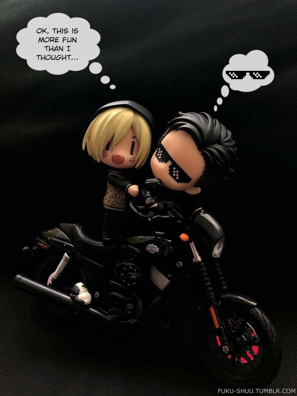 This is how I amused myself today. Stay tuned for a few more&hellip;bahahaha