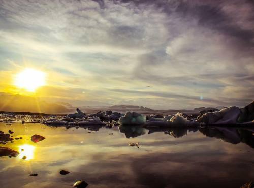 toxicvisionclothing:  A sunset in Iceland… #toxicvision #traveltheworld #iceland