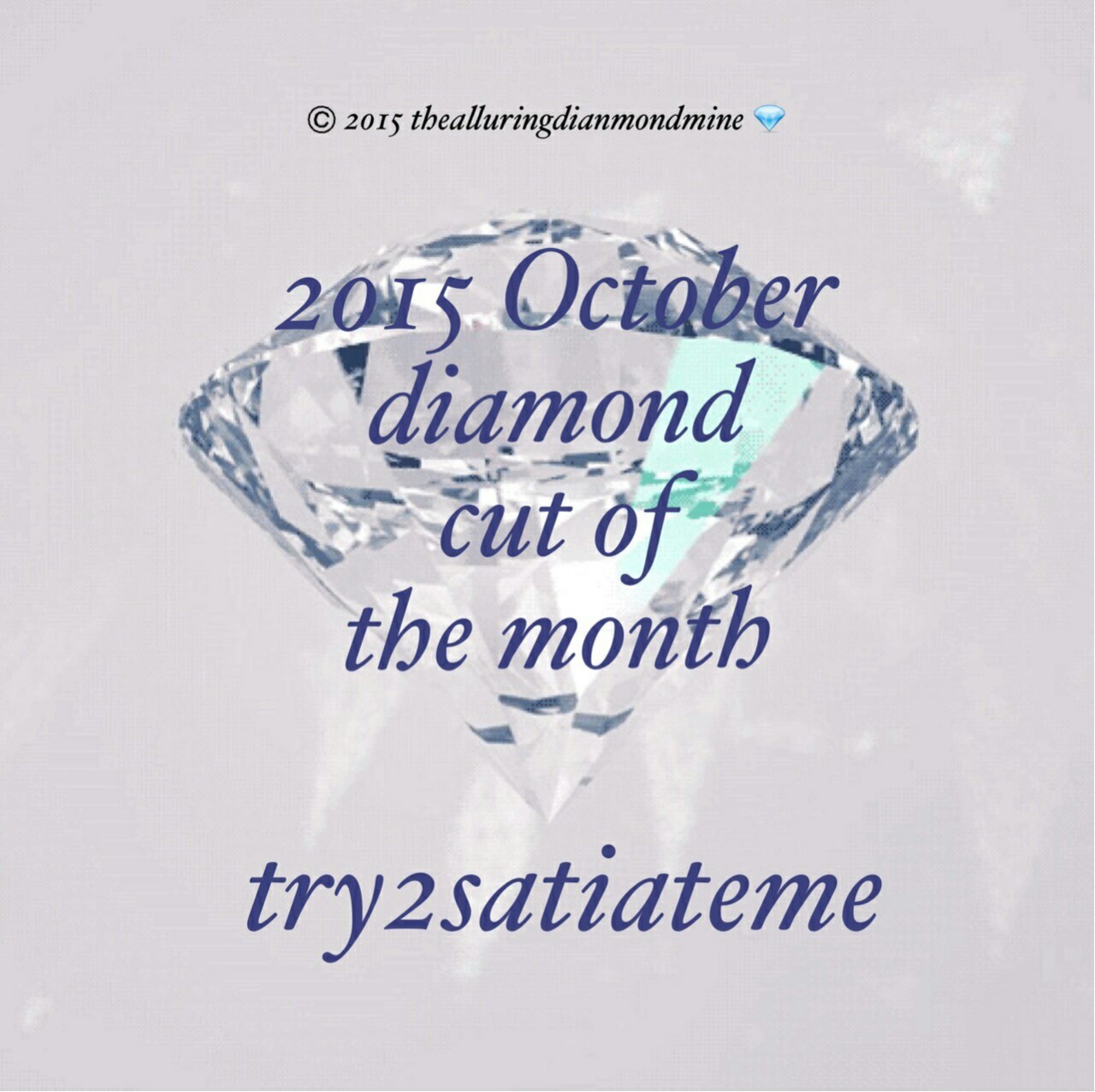 thealluringdiamondmine:  thealluringdiamondmine:   The Diamond Cut Of The Month For