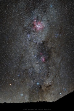 wavesoftware:    Nebulae Eta Carinae and Lambda Centauri by Kadu Fairbairn