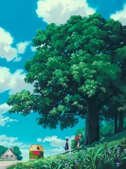 ghibli-collector:Vertical Pan Shots - Kiki’s Delivery Service (1989)