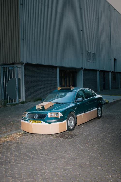 yasboogie:  Pimping Strangers’ Rides (at Night) with Cardboard  Photographer Max Siedentopf has no idea who the cars in his photos belong to. What he did know the second he saw them, is that they were in dire need of an upgrade. Armed with a few pieces