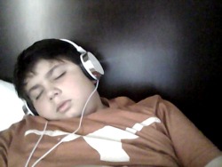 What my brother looks like sleeping&hellip;XD