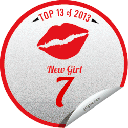      I just unlocked the Top TV Moment #7: New Girl: The Kiss sticker on GetGlue                      12162 others have also unlocked the Top TV Moment #7: New Girl: The Kiss sticker on GetGlue.com                  We&rsquo;re celebrating the top 13 TV