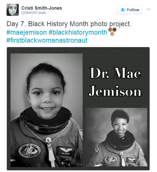 This 5-year-old's photo tribute to black history figures is so powerful