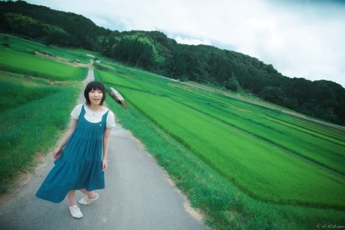 田園風景。  関東にて作品撮影の被写体さんを常時募集しております。