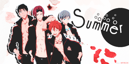 The Free! Week 「Day 5: Eternal Summer」As long as we live, we still have plenty more summers ahead! T