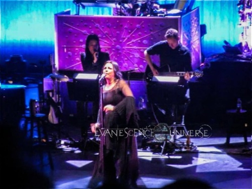 The only half decent shots I managed to get at Evanescence Synthesis Live as the Royal Festival Hall