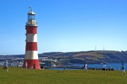 worldoflighthouses:  Smeaton’s Tower, Plymouth, Devon, England — Photographer: Herbythyme. License: Creative Commons Attribution-Share Alike 4.0 International  