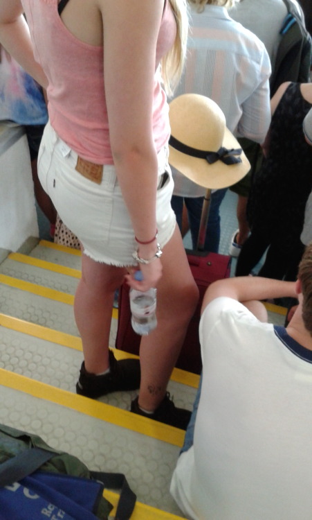 I like that tatoo and the look of white socks. yes she also has a pretty face