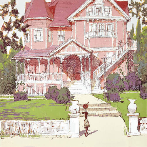 thebeldamsbuttons:Coraline Concepts » Pink Palace ConceptsWith the HA Laika auctions up, 