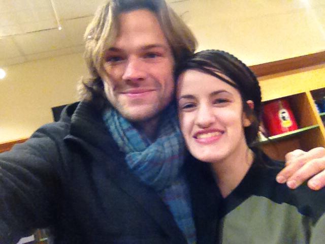 16-tauri:  Meeting Jared Padalecki. Today, around 6PM on a Tuesday night was a slow