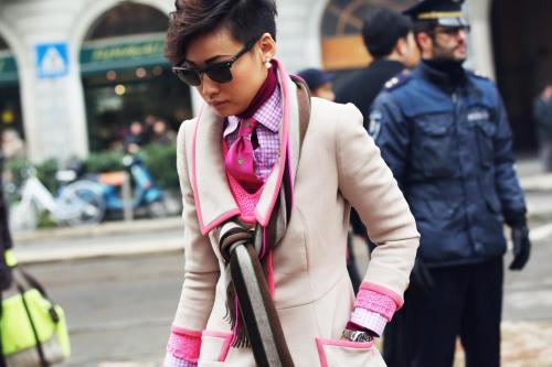 Madame Esther Quek, Group Fashion Director of The Rake and Revolution magazines (Middle East).