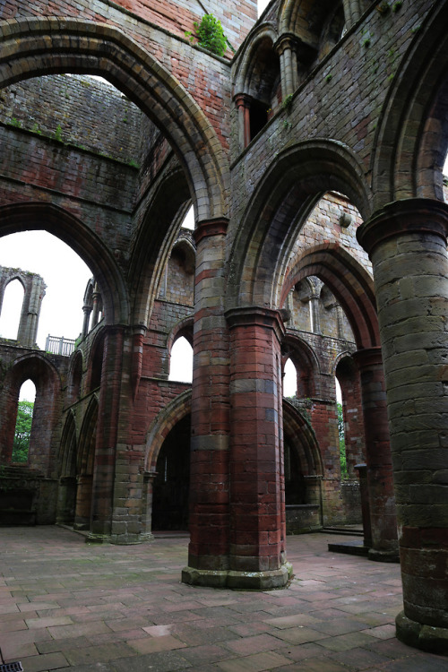 thesilicontribesman:Lanercost Priory, near Hadrian’s Wall, NorthumbriaThis famous priory has a long 