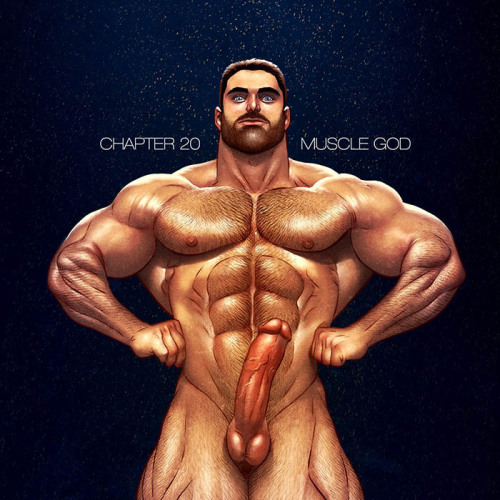 inkollo:  Time to play with the giant Muscle God.Big is Better - Chapter 20 is on sale today.