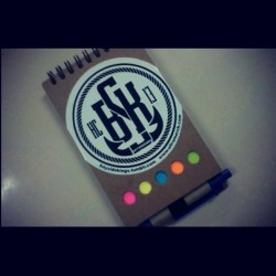 Agora ficou bunitim #bomdia #notebook #bsk #sticker