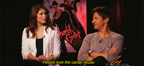 drlectah:Jeremy Renner & Gemma Arterton | interviewed about Hansel & Gretel for ZayZay.com (