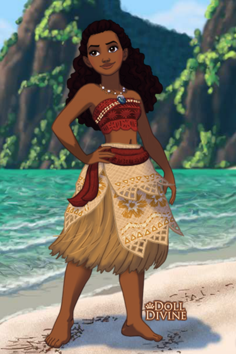 Polynesian Princess Moana [Dress Up Game]