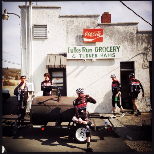 Rest stop - Battley Ducati Team Camp 2014