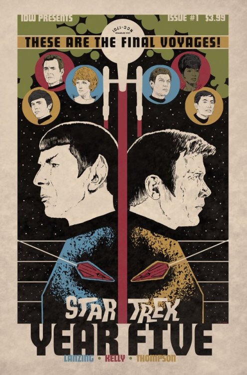 Latest Star Trek comics covers