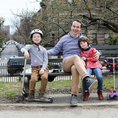 humansofnewyork:“Having twins made me a more relaxed parent.When you watch two kids grow up at the s