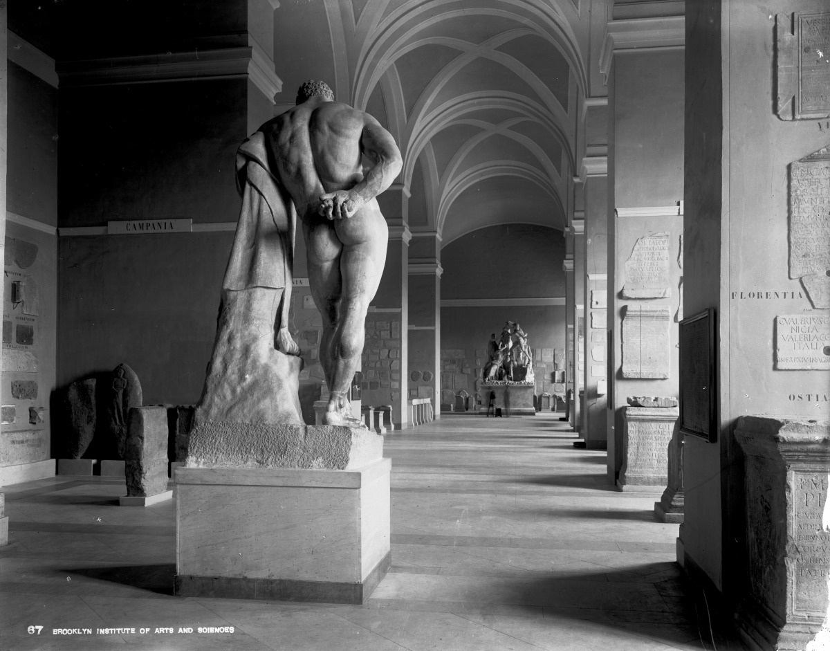 Inside the National Archaeological Museum, Naples