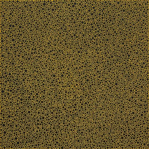 Yayoi Kusama, Dots Obsession, 2018Acrylic on canvas130.3 x 130.3 cm51 ¼ x 51 ¼ inVicto