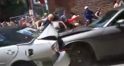 republicansaredomesticterrorists:  Trump’s America  Shit like this will continue