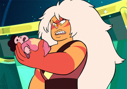 Jasper is perplexed by this small child