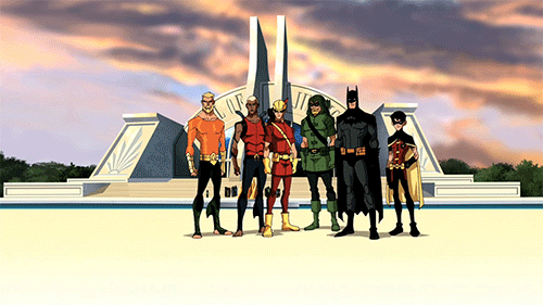 allcastecomics:Young Justice 1x01 - Independence Day