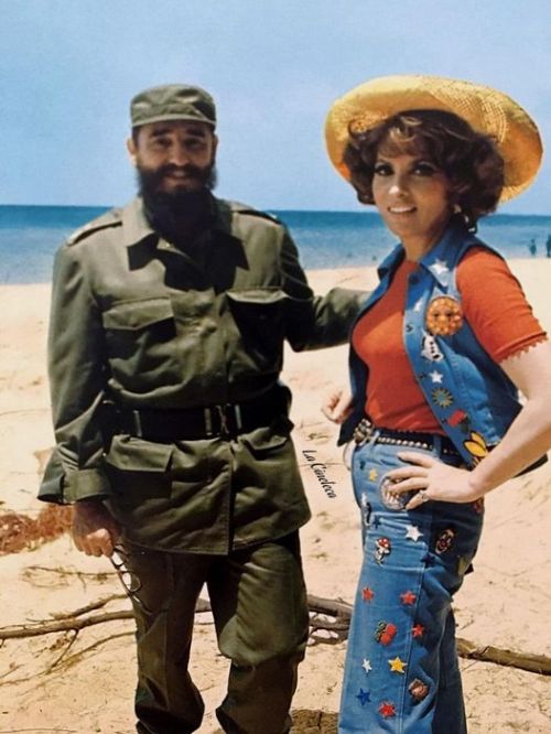 Fidel Castro &Amp;Amp; Gina Lollobrigida Nudes &Amp;Amp; Noises  