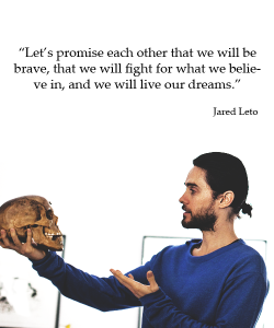 marsblondie:  Jared quotes  